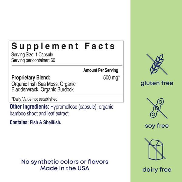 Her Own Irish Sea Moss Capsules: Detox and Metabolism Support #7
