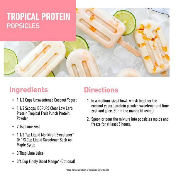Isopure Protein Clear Low Carb Protein Powder #8