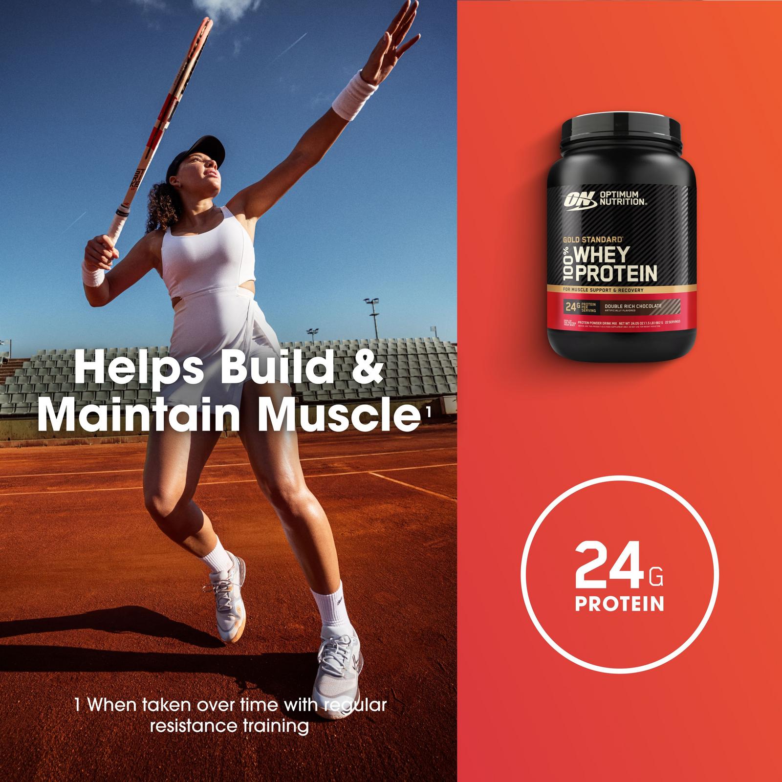 Gold Standard 100% Whey Protein Powder - 22 Servings