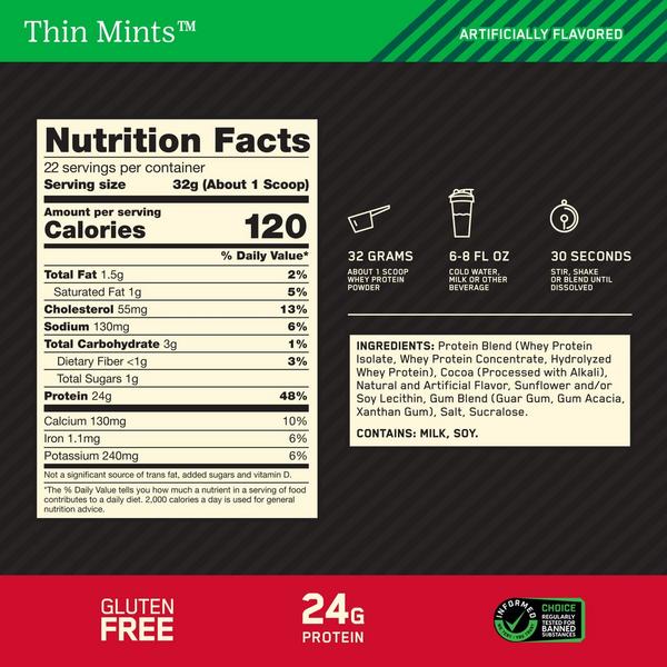 Optimum Nutrition Gold Standard 100% Whey Protein Powder #3