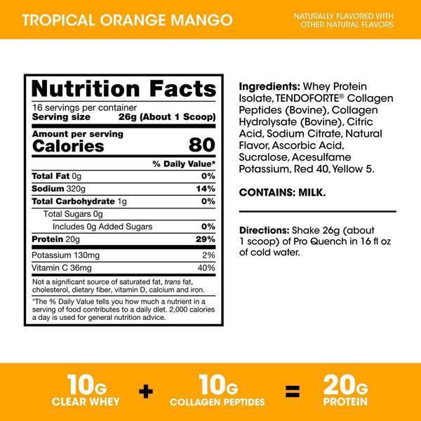 Optimum Nutrition ProQuench Whey + Collagen Protein Powder #3