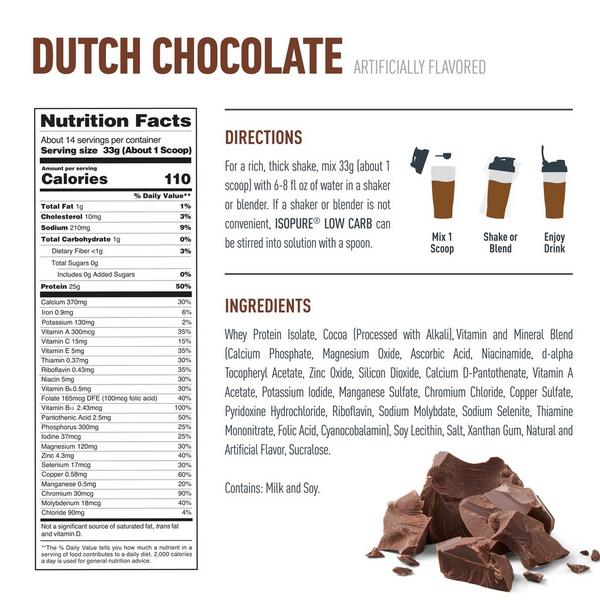 Isopure Protein Low Carb Protein Powder #2