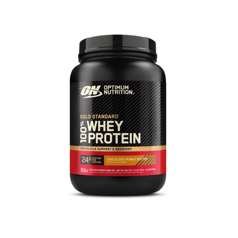 Optimum Nutrition - Chocolate Peanut Butter Gold Standard 100% Whey Protein  Powder