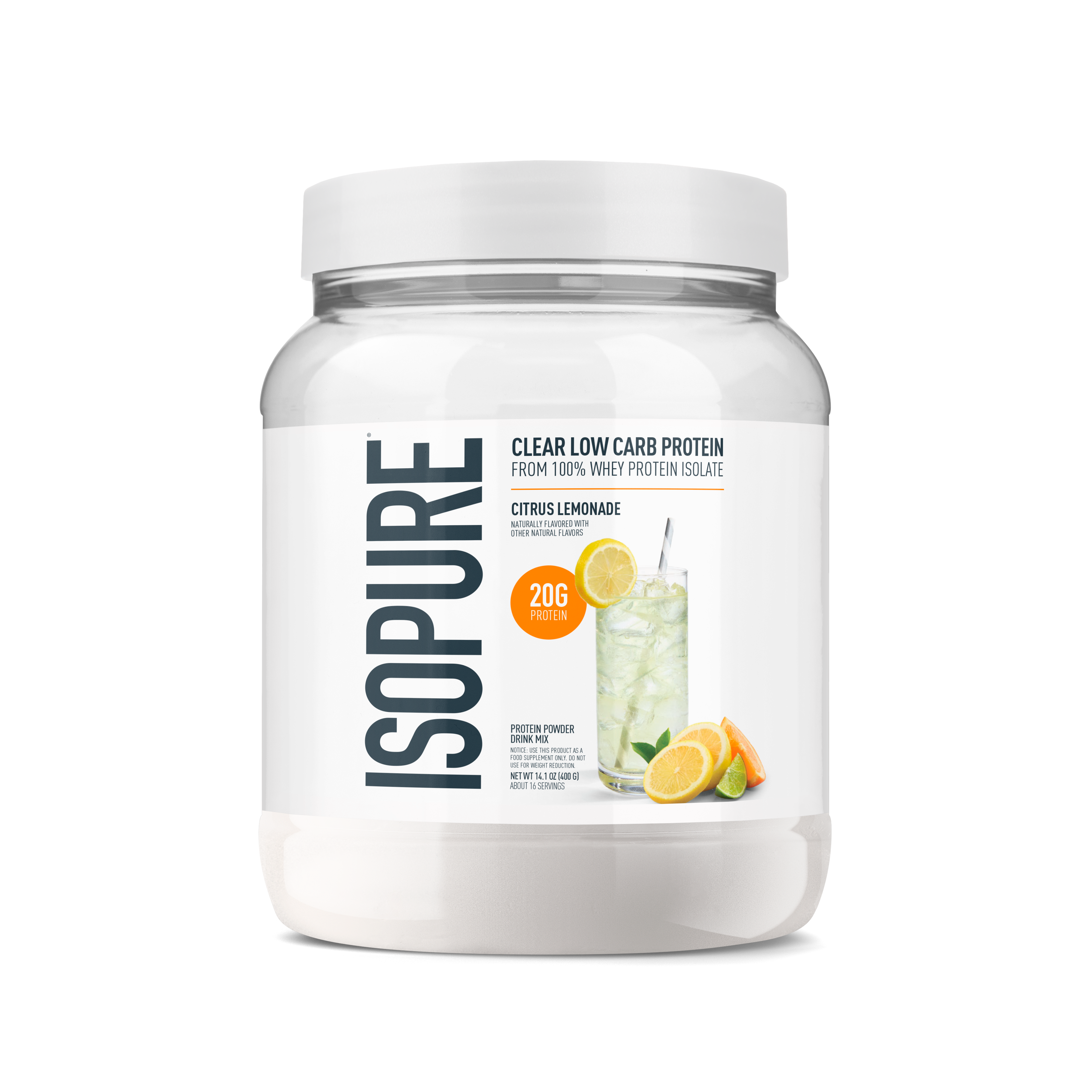 Isopure Protein Clear Low Carb Protein Powder #1