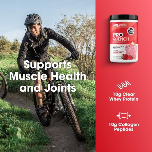 Optimum Nutrition ProQuench Whey + Collagen Protein Powder #4