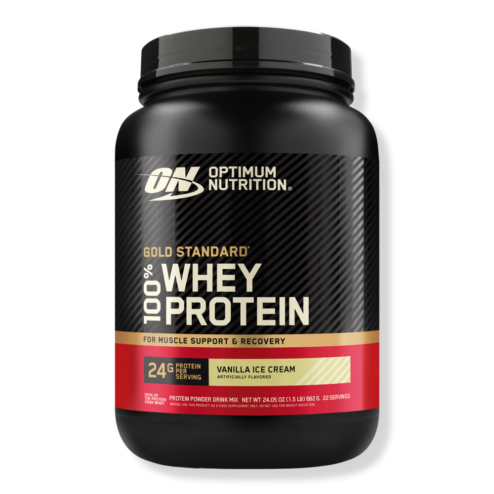 Optimum Nutrition Gold Standard 100% Whey Protein Powder - 22 Servings