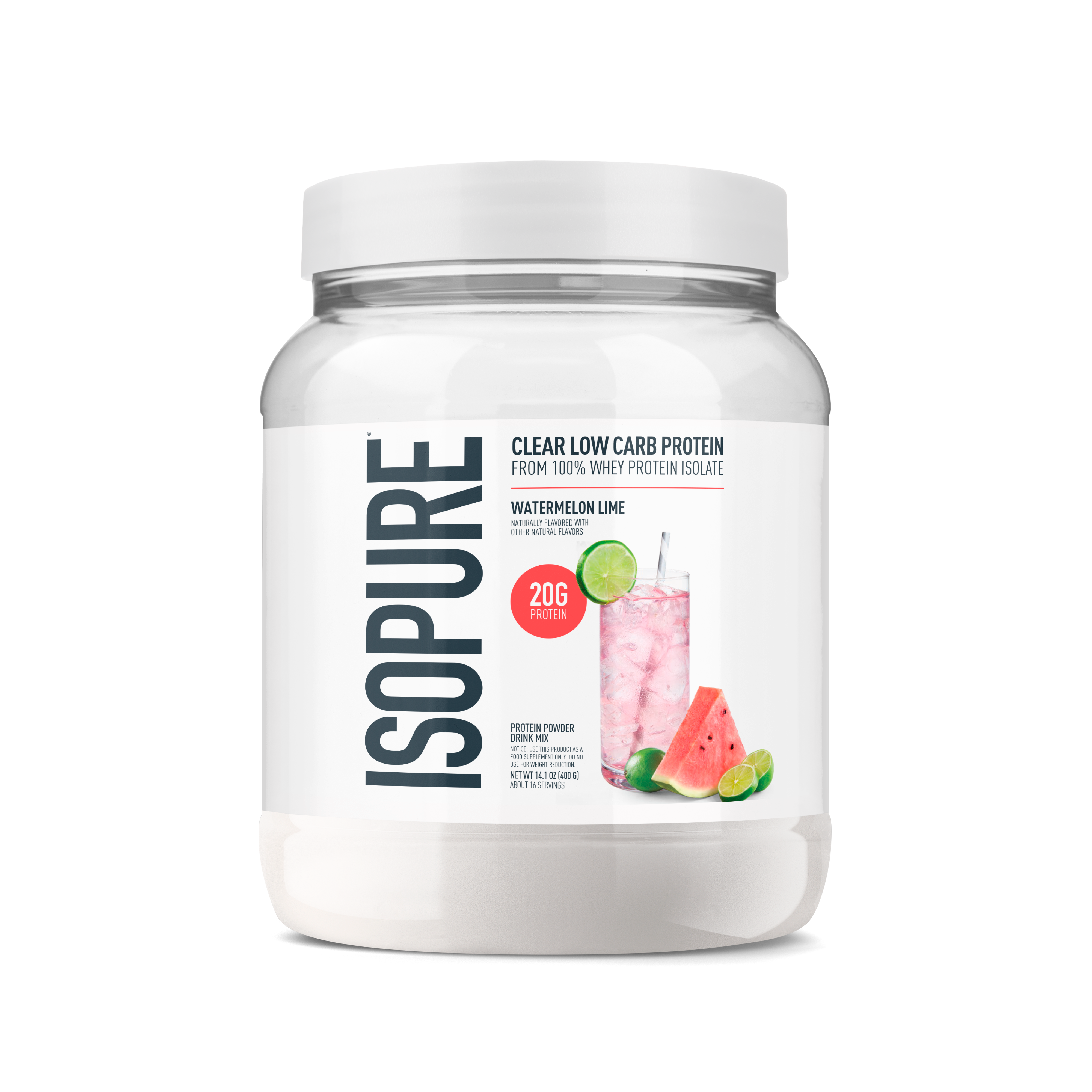 Isopure Protein Clear Low Carb Protein Powder #1