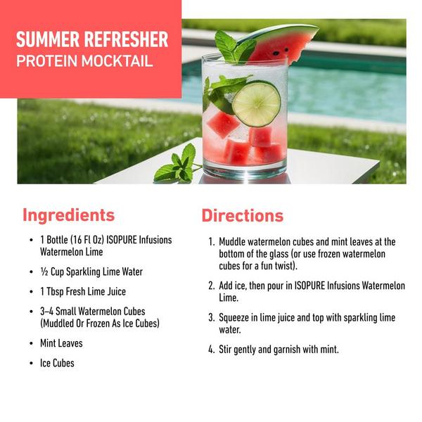 Isopure Protein Clear Low Carb Protein Powder #8