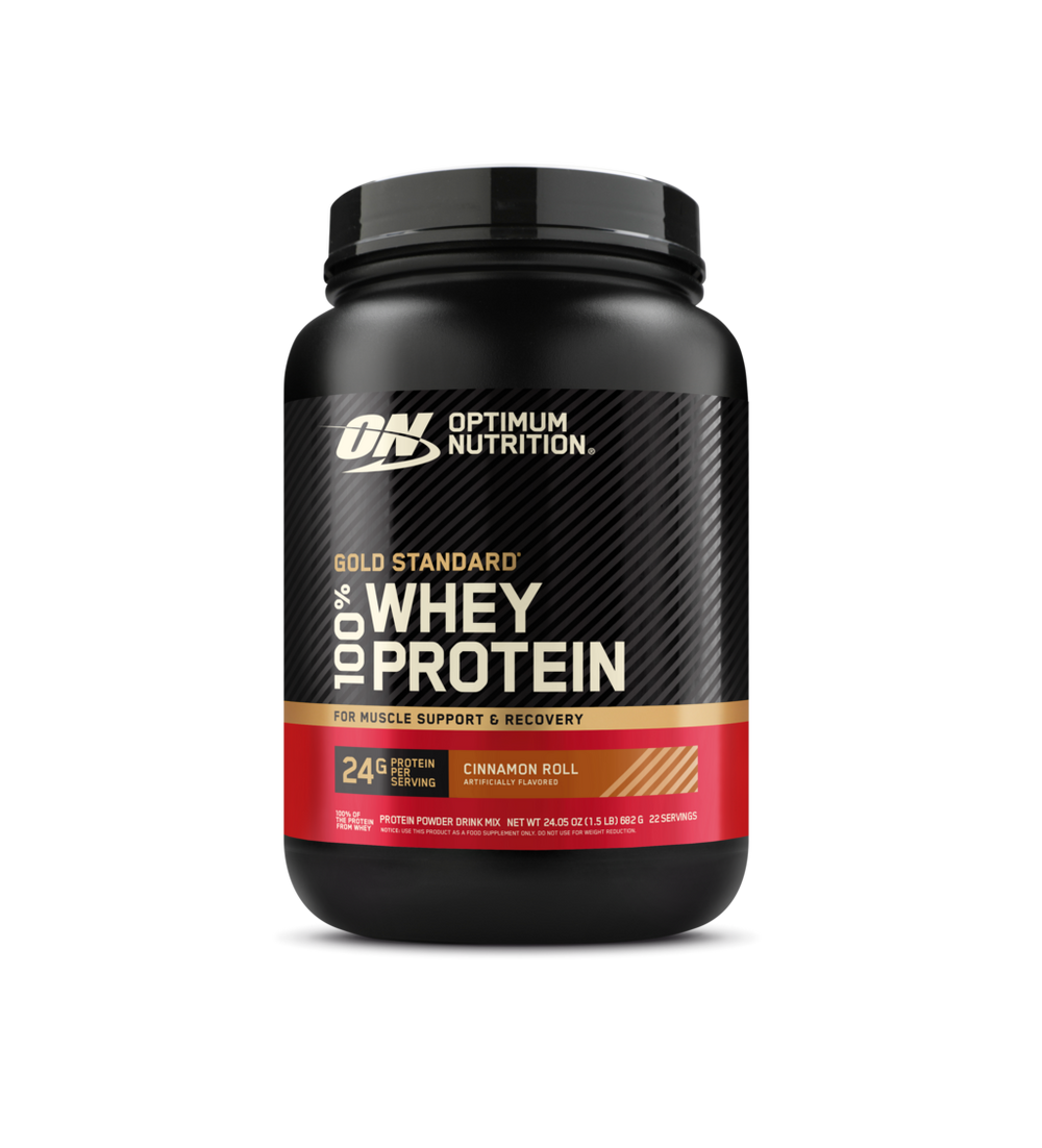 Optimum Nutrition Gold Standard 100% Whey Protein Powder - 22 Servings