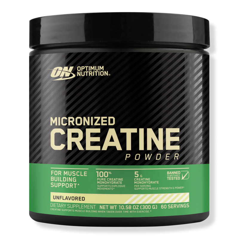 glutathione and creatine Optimum Nutrition - Unflavored Powder Rho Best Sellers Pack -