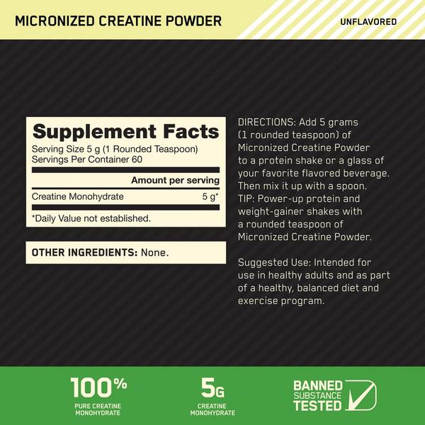 Optimum Nutrition Creatine Powder #4