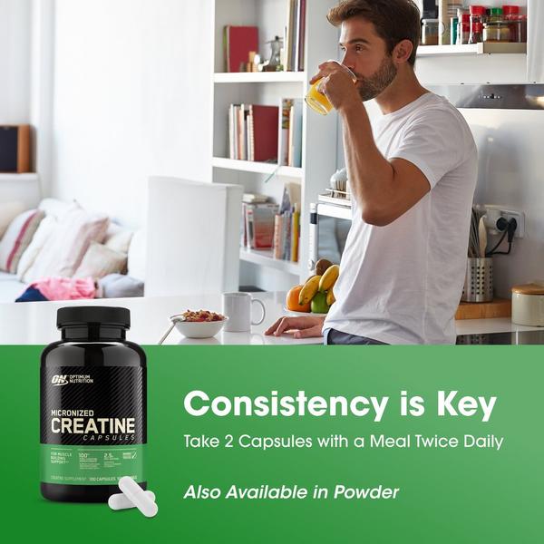 Optimum Nutrition Micronized Creatine Capsules #5