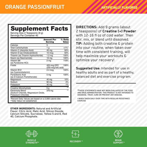 Optimum Nutrition Creatine+ Powder #3