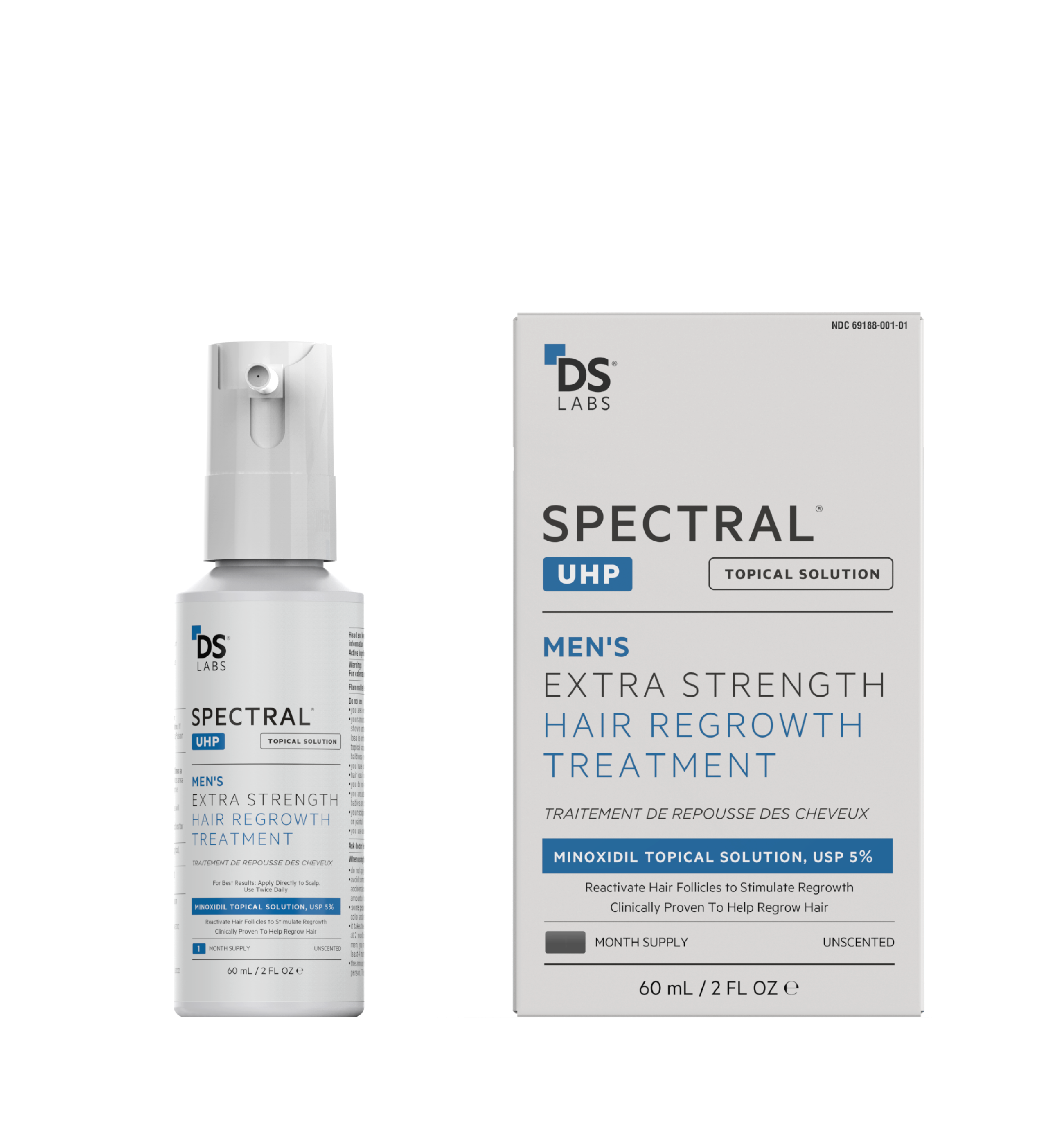 DS Laboratories Spectral.UHP Men's Hair Regrowth with Minoxidil 5% #1