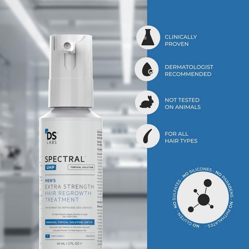 DS Laboratories - Spectral.UHP Men's Hair Regrowth with Minoxidil