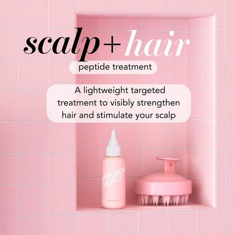 Saturday Skin - Scalp + Hair Strengthening Peptide Treatment