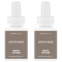 White Vetiver Pura Smart Scent Fragrance Refill, Set of 2