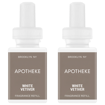 APOTHEKE White Vetiver Pura Smart Scent Fragrance Refill, Set of 2