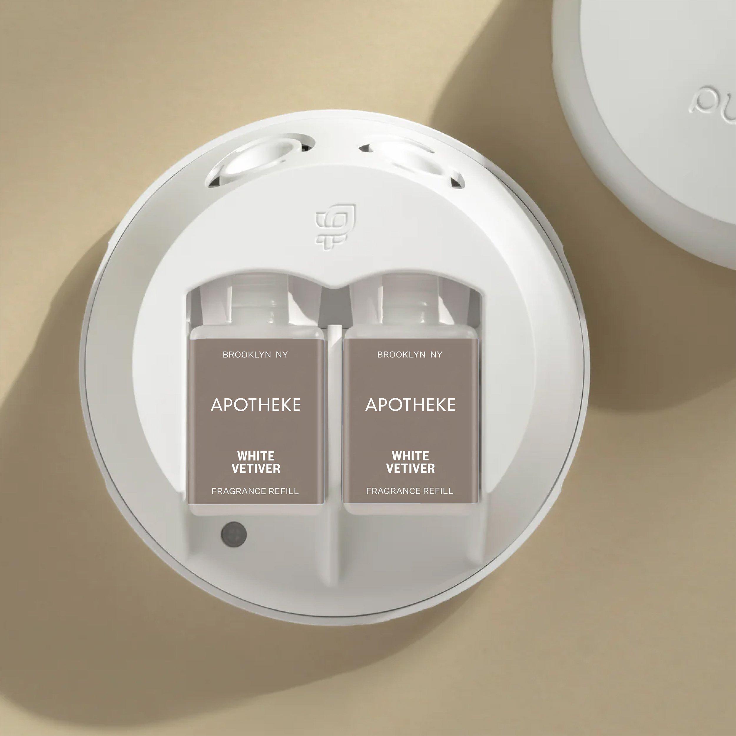 APOTHEKE White Vetiver Pura Smart Scent Fragrance Refill, Set of 2