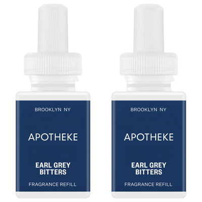 APOTHEKE Earl Grey Bitters Pura Smart Scent Fragrance Refill, Set of 2