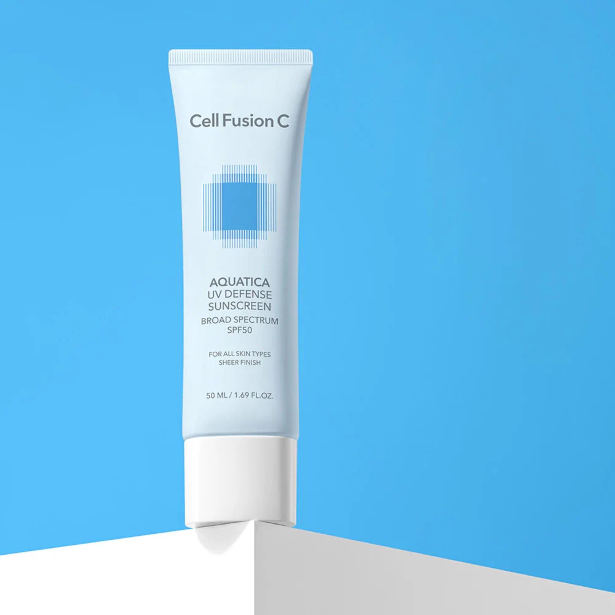 Солнцезащитное средство Cell Fusion C Aquatica UV Defense SPF 50 — фото 7