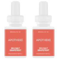 Sea Salt Grapefruit Pura Smart Scent Fragrance Refill, Set of 2
