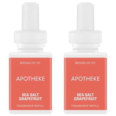 APOTHEKE Sea Salt Grapefruit Pura Smart Scent Fragrance Refill, Set of 2