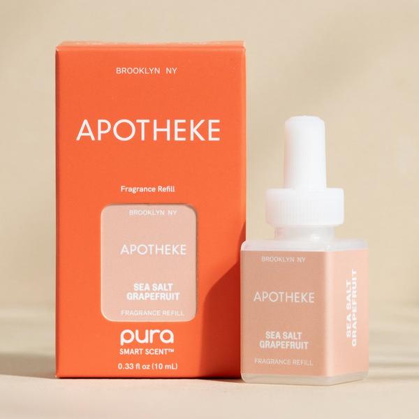 APOTHEKE Sea Salt Grapefruit Pura Smart Scent Fragrance Refill Set #2