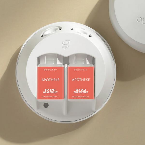 APOTHEKE Sea Salt Grapefruit Pura Smart Scent Fragrance Refill Set #3
