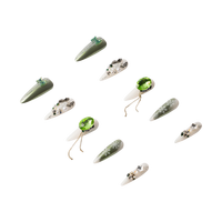 Snowflake Jewel Handmade Press-On Nails