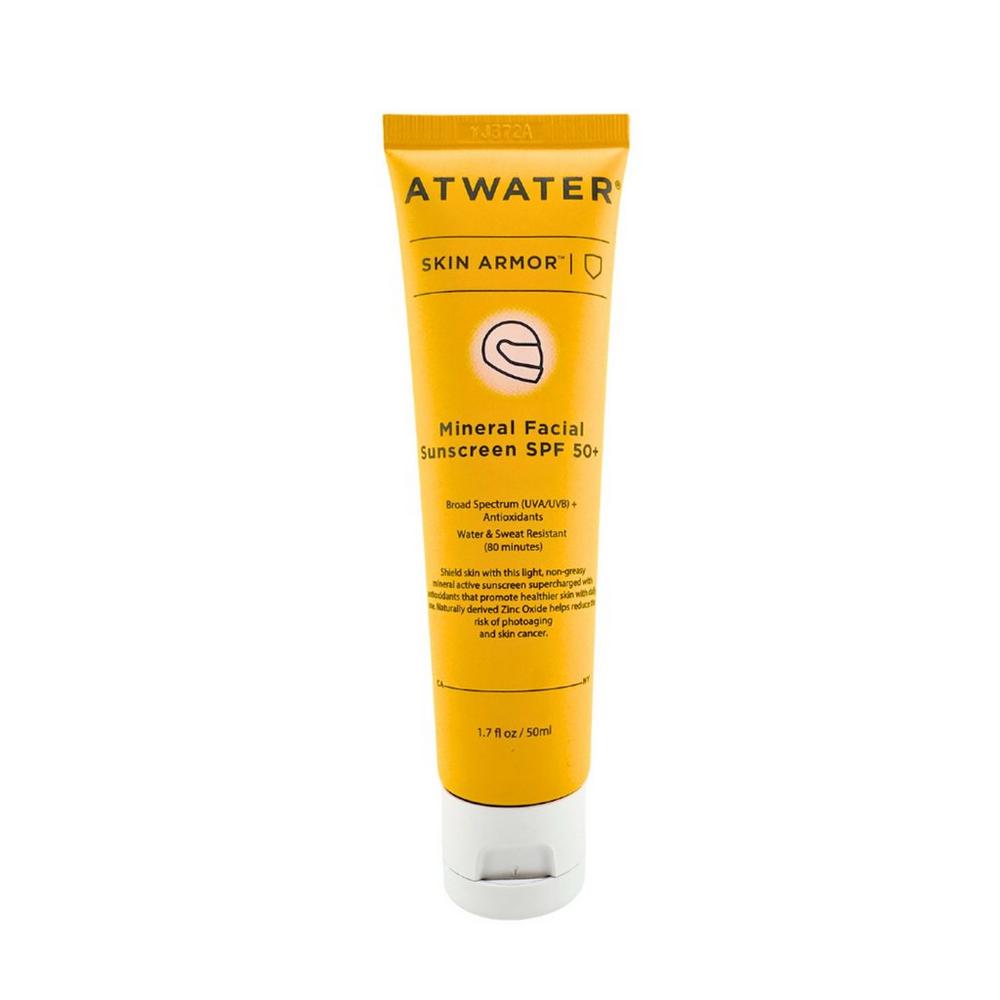 Atwater Skin Armor Mineral Facial Sunscreen Moisturizer Spf50+