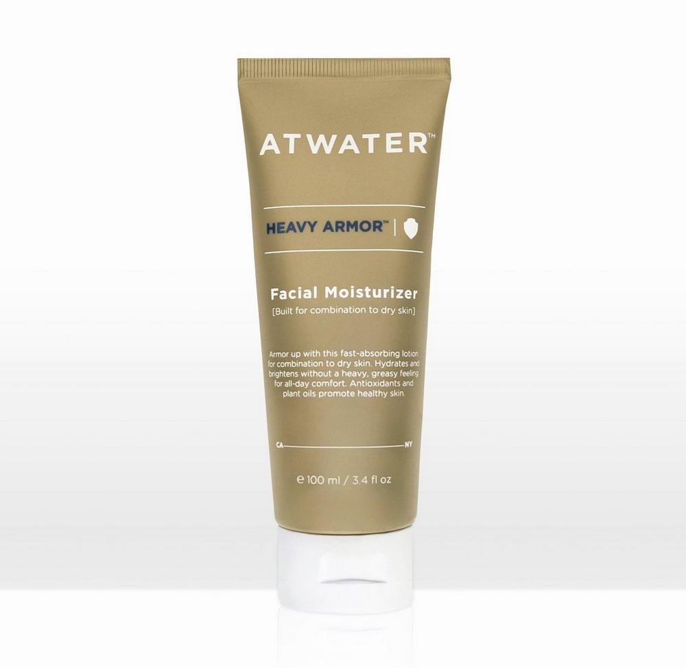 Atwater Heavy Armor Facial Moisturizer In Gray