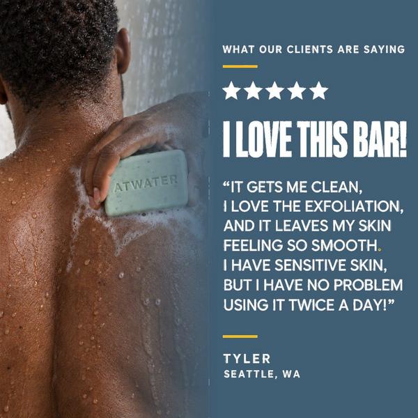 ATWATER Clean Impact Body Scrub and Cleansing Bar #4