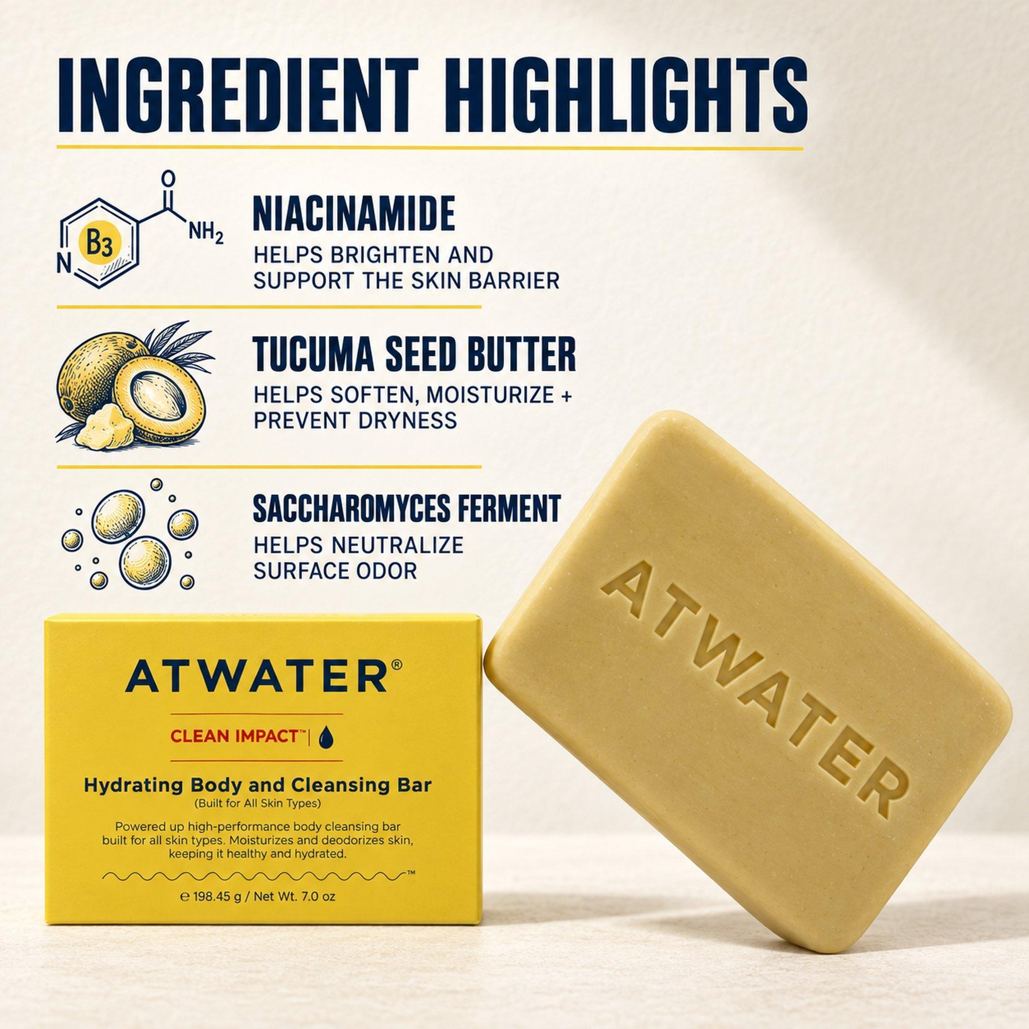 Увлажняющее мыло для тела Atwater Clean Impact — фото 3