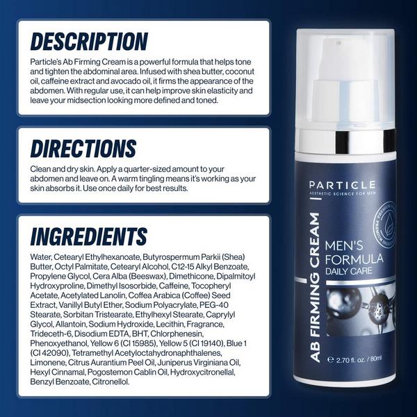 Particle for Men Particle Ab Firming Cream #4