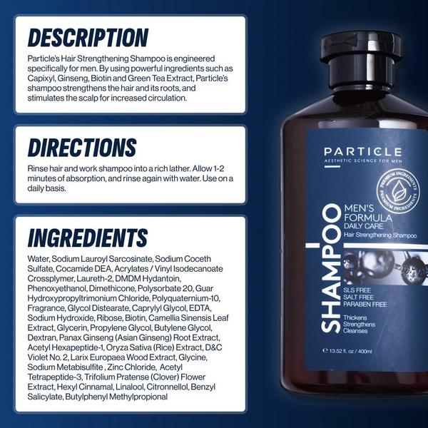 Particle for Men Particle Hair Thickening Shampoo For Men #3