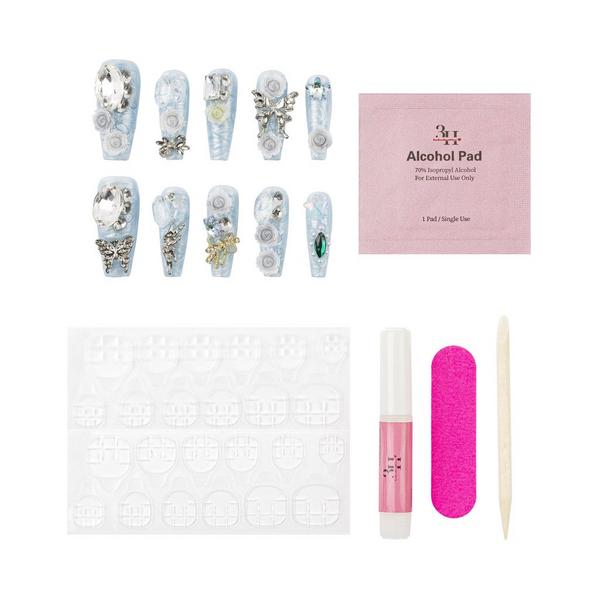 3H Nails Arctic Jewel Handmade Press-On Nails #3
