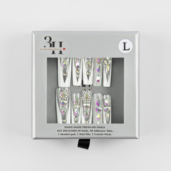 3H Nails Runway Royale Handmade Press-On Nails #1