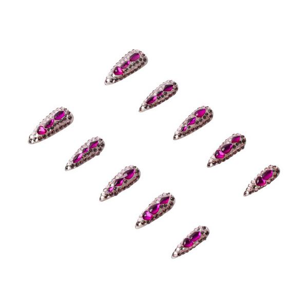 3H Nails Diamond Diva Handmade Press-On Nails #2