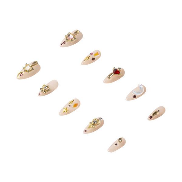 3H Nails Lunar Bloom Handmade Press-On Nails #2