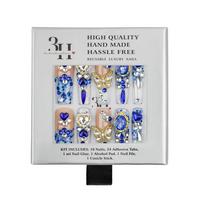 Sapphire Spell Handmade Press-On Nails