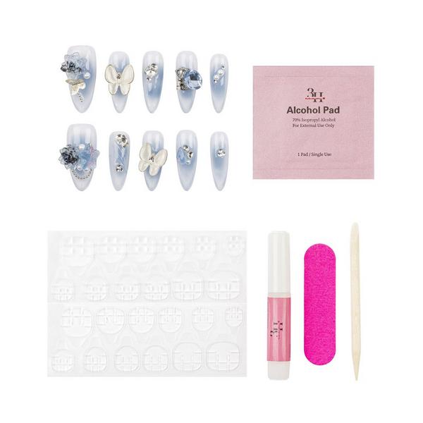3H Nails Celestial Butterfly Handmade Press-On Nails #3