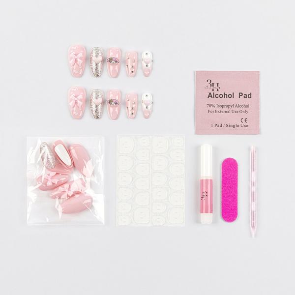 3H Nails My Melody Almond Nails #3