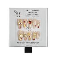 Lunar Bloom Handmade Press-On Nails