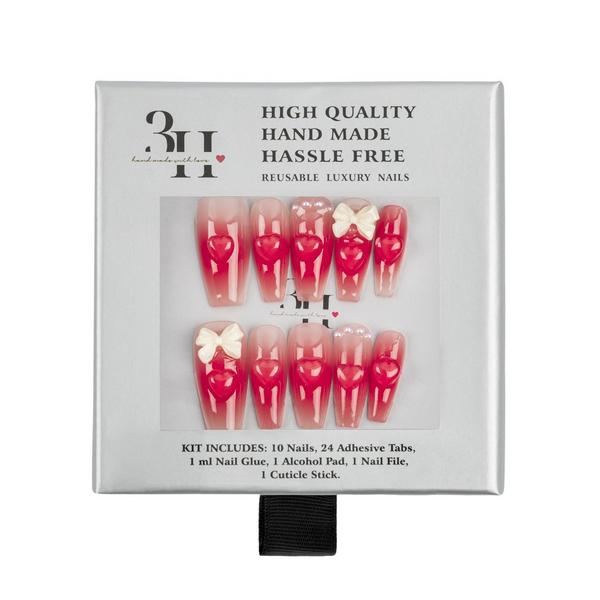 3H Nails Rogue Bowtique Handmade Press-on Nails #1