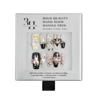 3H Nails Whimsical Charm Handmade Press-On Nails