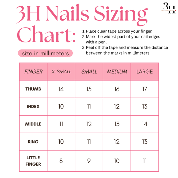 3H Nails Diamond Diva Handmade Press-On Nails #5