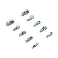 Arctic Jewel Handmade Press-On Nails