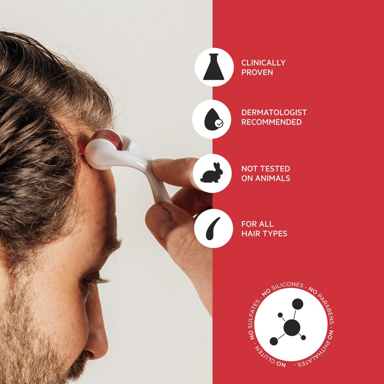 StimuROLLER HAIR Microneedle Stimulation 0.5 mm