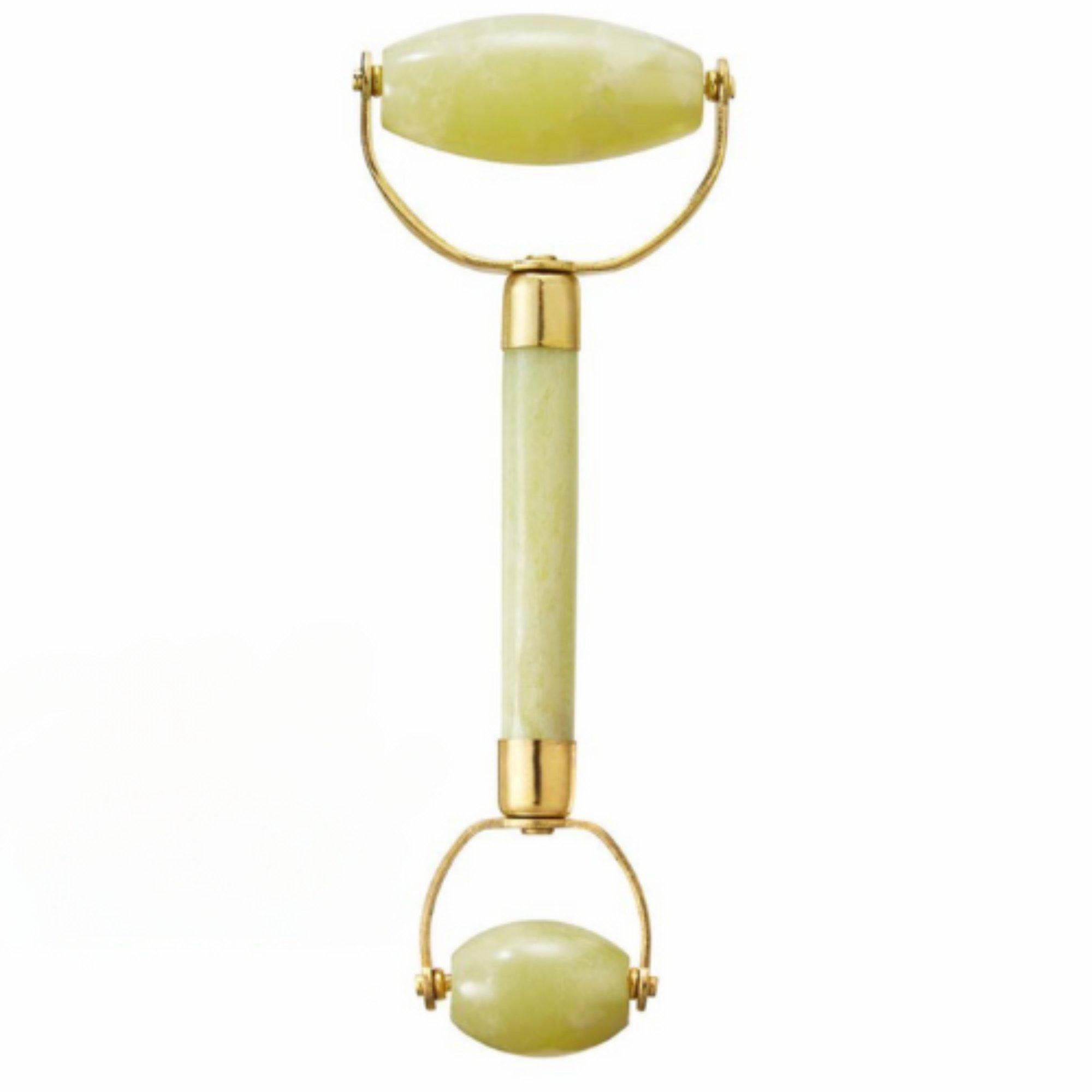 White Lotus Beauty Genuine Crystal Roller Chemical Free Jade #1